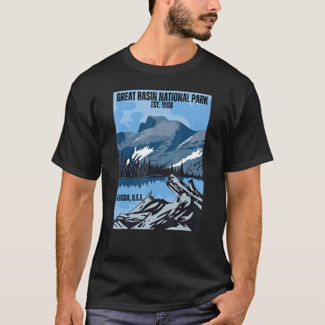 Great Basin National Park Lover Oregon State Souve T-Shirt (Front)