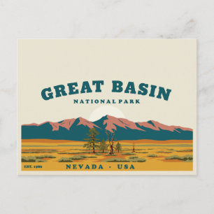 Great Basin National Park Nevada est. 1986 Postcard