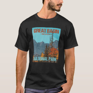 Great Basin National Park Nevada Poster Design T-Shirt