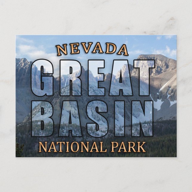 Great Basin National Park Postcard (Front)