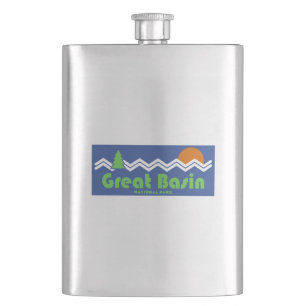 Great Basin National Park Retro Hip Flask