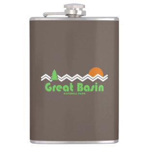 Great Basin National Park Retro Hip Flask