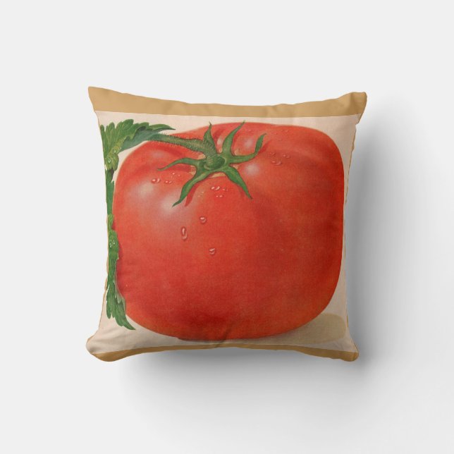great BIG juicy tomato Cushion (Front)
