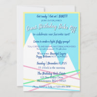 Great Birthday Bake Off Invitation