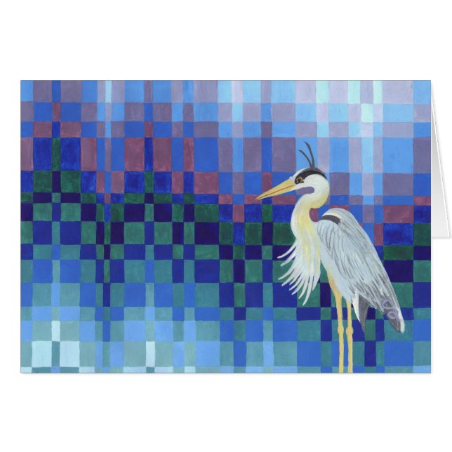 Great Blue Heron (Front Horizontal)