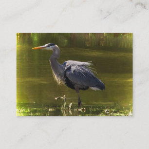 Great Blue Heron ATC Business Card
