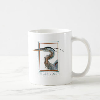 Great Blue Heron by Jane Freeman Coffee Mug
