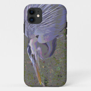 Great Blue Heron Challenge iPhone 11 Case