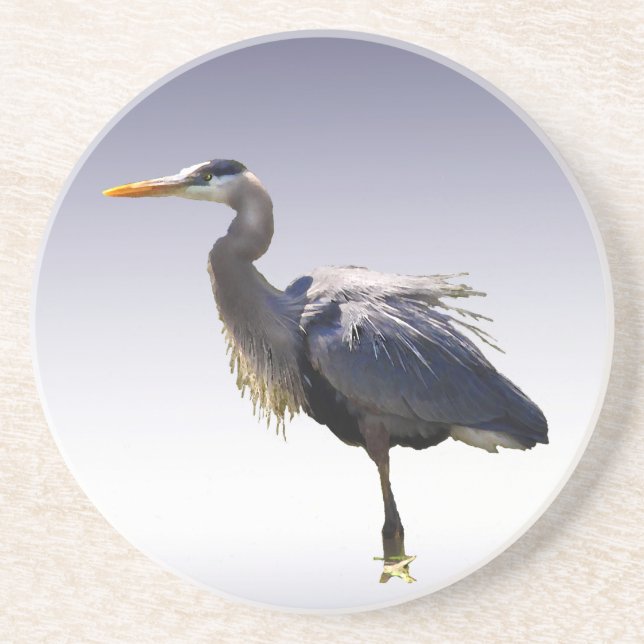 Great Blue Heron Coaster (Front)