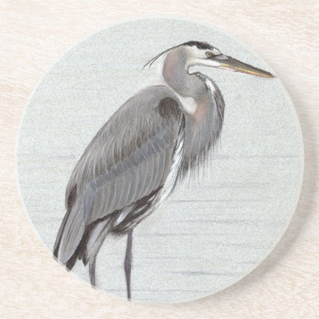 Great Blue Heron Coaster (Front)