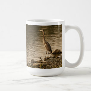 Great Blue Heron Coffee Mug