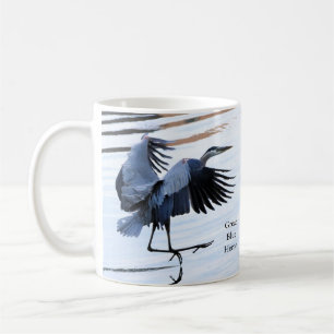 Great Blue Heron Coffee Mug