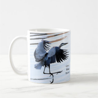 Great Blue Heron Coffee Mug