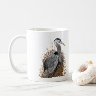 Great Blue Heron Coffee Mug