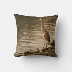 Great Blue Heron Cushion