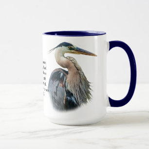 Great Blue Heron Customisable Mug