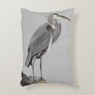 Great Blue Heron Decorative Cushion
