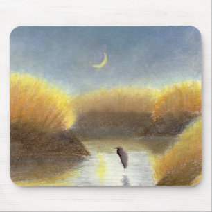 Great Blue Heron Mouse Pad