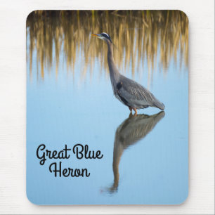 Great Blue Heron Mouse Pad