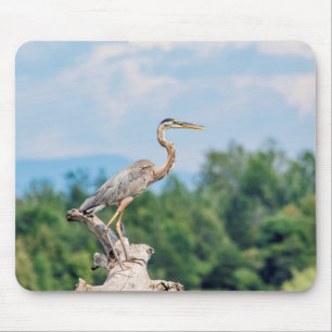 Great Blue Heron Mouse Pad