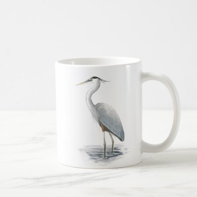 Great Blue Heron Mug (Right)