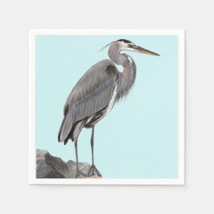 Great Blue Heron Napkin