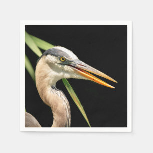 Great Blue Heron Napkin