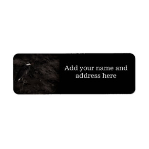 Great Blue Heron P2391 Return Address Label