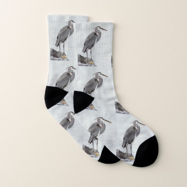 Great Blue Heron Socks (Pair)