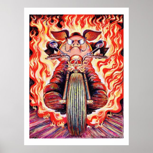 Great Boars Afire Poster (Front)