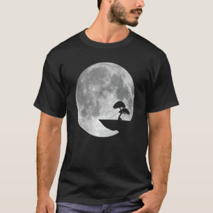 Great Bonsai Tree Moon Outfit Love Gardening T-Shirt