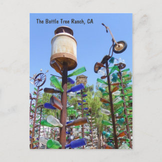 Great Bottle Tree Ranch Postcard! Postcard