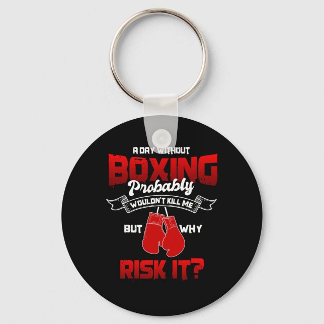 Great Boxing Gift Boxing Sport Boxing Gloves Men W Key Ring (Front)
