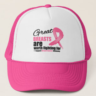GREAT BREAST are WORTH FIGHTING FOR Trucker Hat