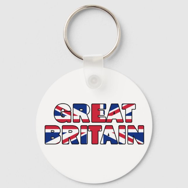 Great Britain 005 Key Ring (Front)