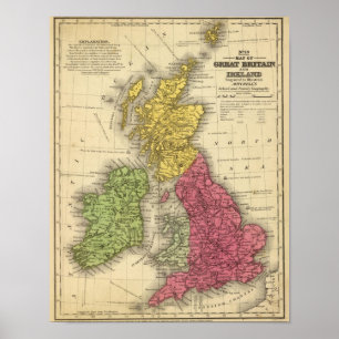 Great Britain and Ireland 2 Poster