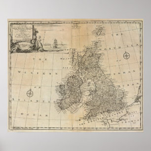 Great Britain and Ireland Poster