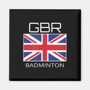 Great Britain Badminton Team British Athlete Gbr F Magnet