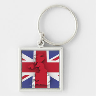 Great Britain country Key Ring