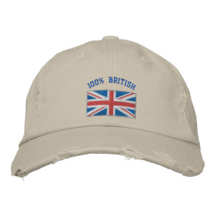 Great Britain embroidered hat