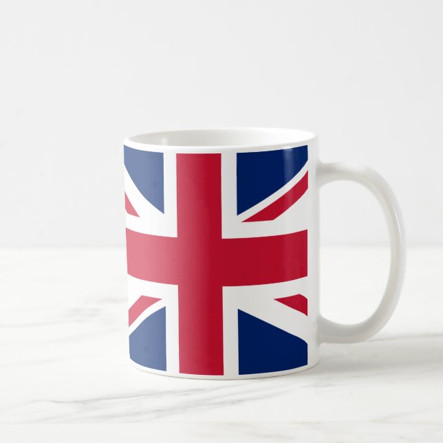 Great Britain Flag Ceramic Mug (Right)