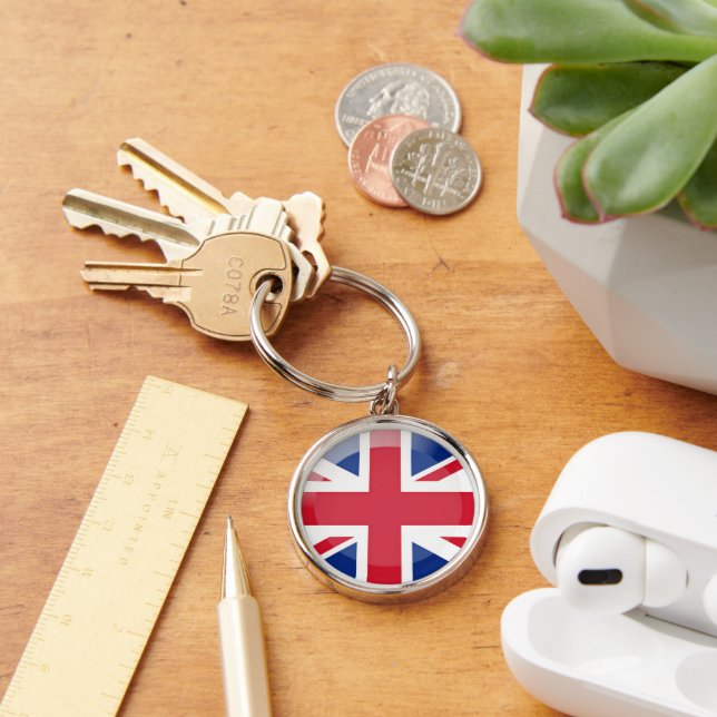 Great Britain flag Key Ring (Desk)