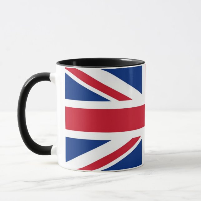 Great Britain Flag Mug (Left)
