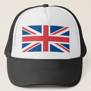 GREAT BRITAIN FLAG TRUCKER HAT