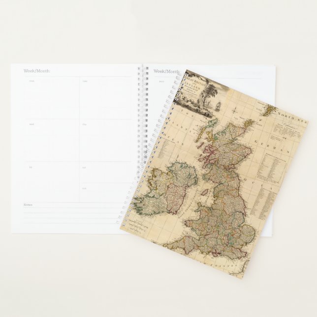 Great Britain, Ireland Planner (Display)