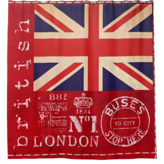Great Britain Shower Curtain