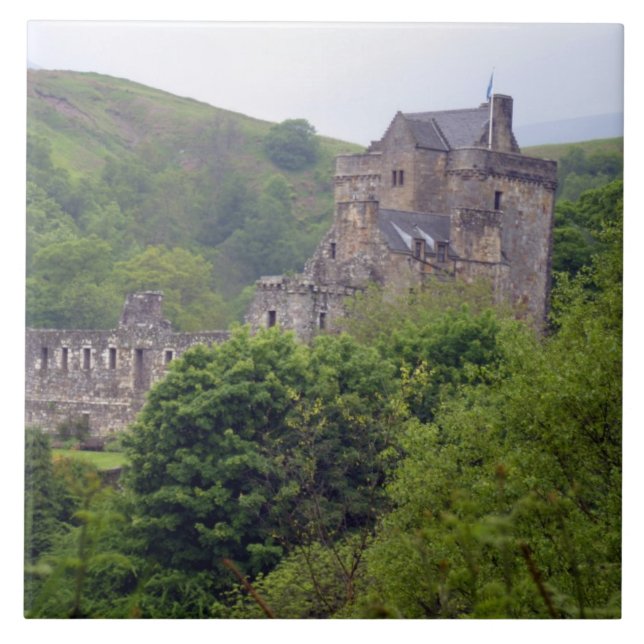 Great Britain, United Kingdom, Scotland, Ceramic Tile (Front)