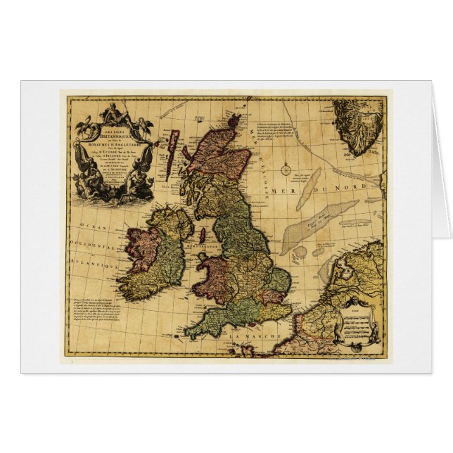 Great BritainPanoramic MapGreat Britain (Front Horizontal)