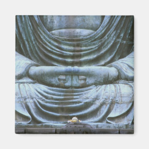 Great Buddha Detail, Kotokuji Temple, Kamakura, 2 Magnet