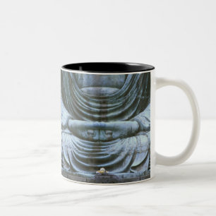 Great Buddha Detail, Kotokuji Temple, Kamakura, 2 Two-Tone Coffee Mug